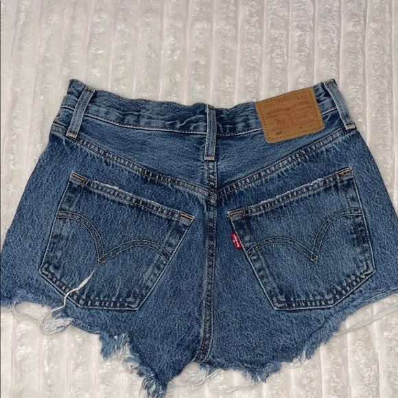 Levi's Pants - Levi's 501 Women's Classic Blue Jean Shorts | Size 23